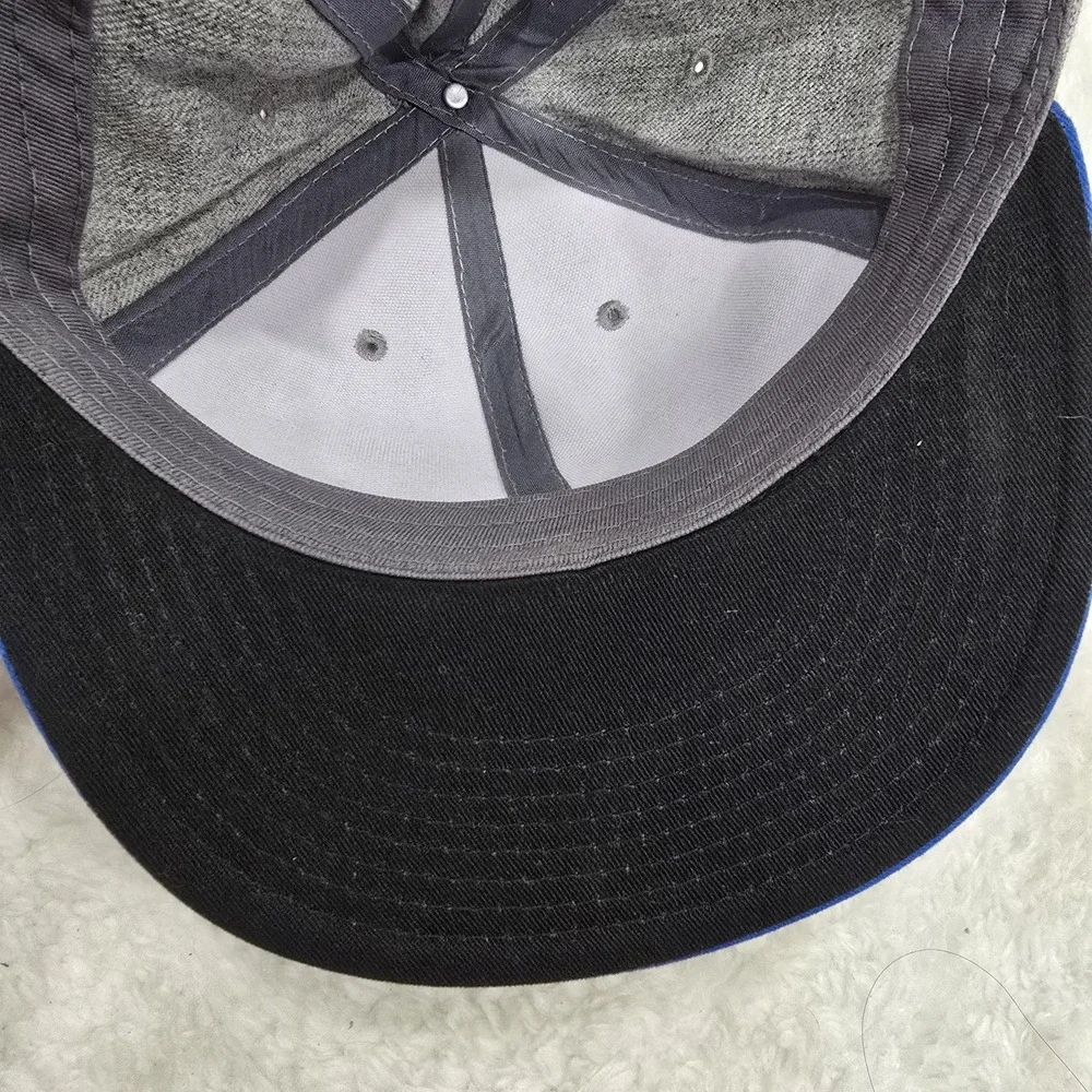 Scott Fly Rods Hat‎ Snapback Cap Gray Blue Wool Blend Fishing Colorado USA